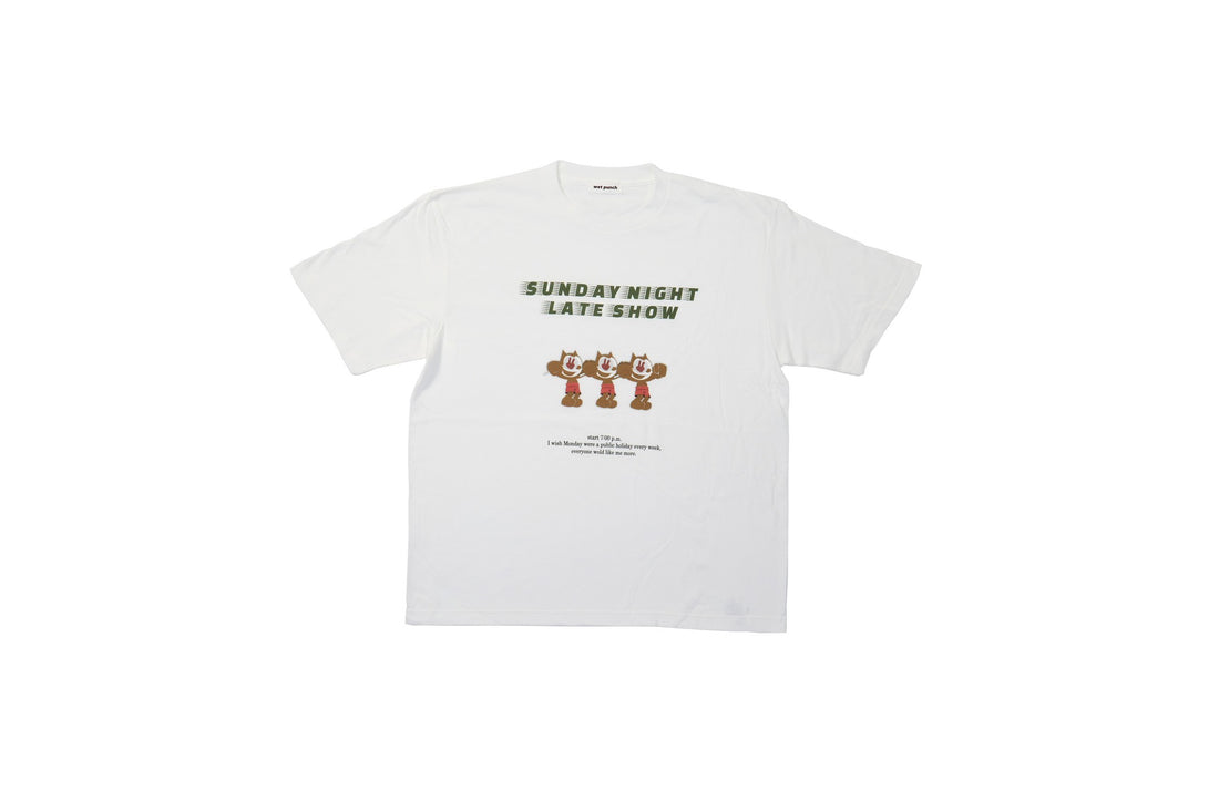 Release "Sunday night late show Over Size T-shirt"